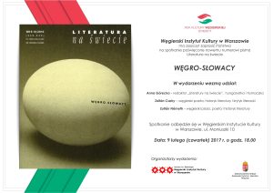 Literatura na Świecie_ Węgro-Słowacy_sm